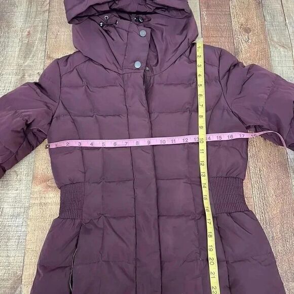 Cole Haan Signature Hooded Down Puffer Coat - Picture 4 of 11